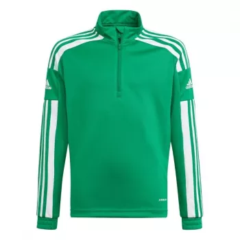 Tréninková mikina adidas Squadra 21 pro mládež zelená GP6471 116 cm