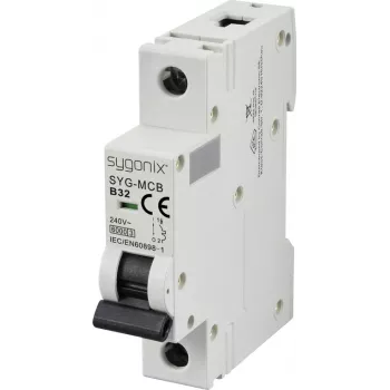 Sygonix SY-6440886 SYG-MCB 1P/B32/6KA Miniature Circuit Breaker 1-pole 32 A 240 V/AC