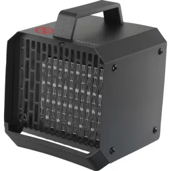 PTC keramické topné těleso Sygonix SY-6735636 500 W pro místnosti do 10 m², černé