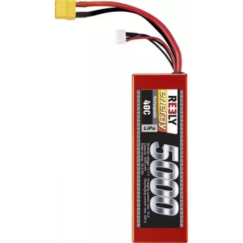 LiPo akumulátor Reely 11,1V 5000mAh 3S 40C Hardcase XT90 (RE-7857399)