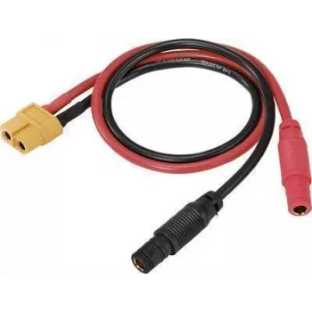 Nabíjecí kabel Reely XT60 zásuvka na 2x 4mm banánek 30cm RE-7104525