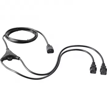 Napájecí kabel SYGONIX SY-5042698 C13 na Schuko 2,35 m černý