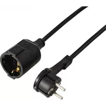 Prodlužovací kabel Sygonix SY-7165294 16 A černý 3,00 m H05VV-F 3G 1,5 mm²