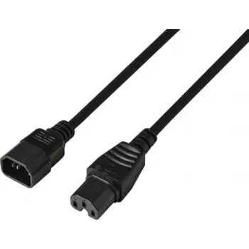 Síťový kabel Sygonix SY-7154268 CEE 7/7 na IEC C13 3 m černý