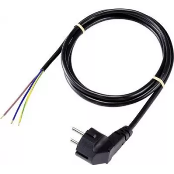 Napájecí kabel Sygonix SY-5043478 CEE 7/7 na IEC C13 2 m černý