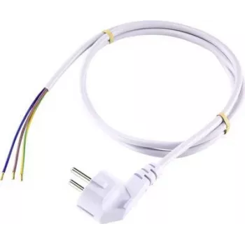 Napájecí propojovací kabel Sygonix SY-5043486 CEE 7/7 na IEC C13 bílý 1,5 m