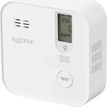 WLAN detektor oxidu uhelnatého Sygonix SY-6418204 s ovládáním přes aplikaci a 5letou baterií