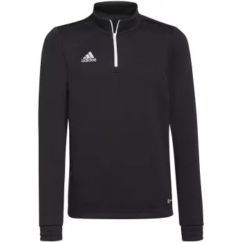 Tréninková mikina adidas Entrada 22 Junior černá velikost 116 cm H57547