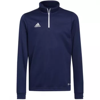 Tréninková mikina adidas Entrada 22 Junior Team Navy Blue H57484