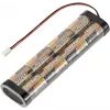 NiMH vysílačkový akumulátor Reely 9,6 V 2400 mAh 8článkový Sub-C Stick Futaba RE-7851444