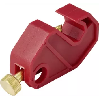 Zámek jističe Sygonix SY-6872532 červený pro šířku spínače do 8 mm