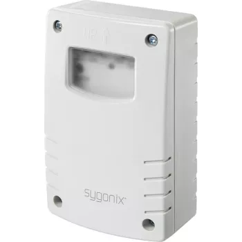 Soumrakový spínač Sygonix SY-5836542 šedý 230 V/AC 1 kontakt NO 1 až 9 h