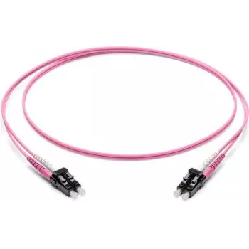 Multimode optický patch kabel Corning LC/LC OM4 50/125 µm, 5 m, fialový F050502Q2Z20005M-VI
