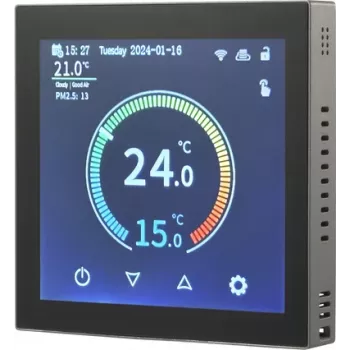 WiFi pokojový termostat Sygonix SY-6052180 do omítky s týdenním programem a ovládáním přes aplikaci černý