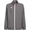 Prezentační bunda adidas Entrada 22 šedá 152cm H57539