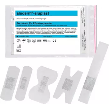 SÖHNGEN Finger Plaster 1009914 White 2.0 x 12.0 cm, 20 Pieces