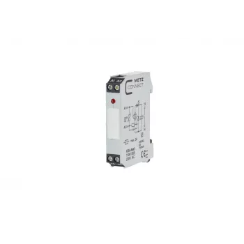 Reléový modul METZ CONNECT KRA-M4/1, cívka 230 V AC, 1 CO kontakt, bílý 11061305