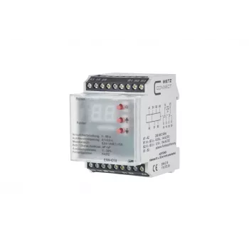 Průmyslová zásuvka METZ CONNECT EIW-C18, Schuko, na DIN lištu, 230 V, 8 A, bílá 11027205