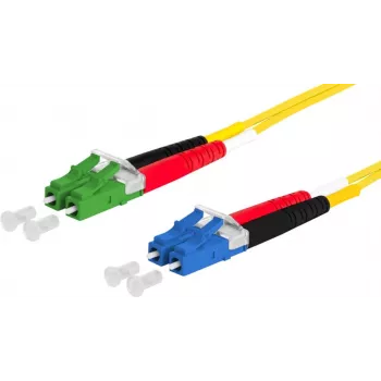 Propojovací kabel METZ CONNECT OpDAT 151P1JOJA20E LC-Duplex na LC-Duplex APC OS2, 2 m