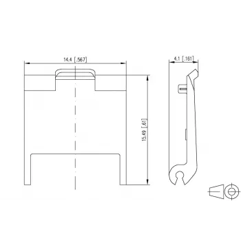 METZ BTR Dust Protection Cover for Cat.6A RJ45 Modules, Red (820032-0108-I)