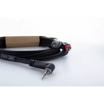 Cordial 14861 3.5mm Jack to 2x RCA Audio Y-Adapter Cable 5m Black