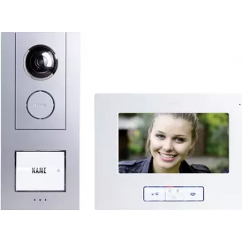 Kabelový videovrátný systém M-E MODERN-ELECTRONICS VISTUS VD ALU-6710 S, stříbrný 41174