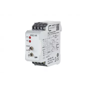 Výkonové relé METZ CONNECT 110668132722 bílé 24V DC 2PDT 8A montáž na PCB