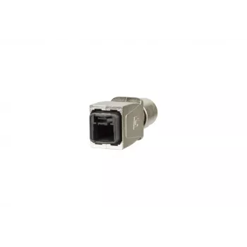 Průmyslové pouzdro konektoru METZ BTR 14010850C0ME IP67 V14 RJ45, push-pull, prázdné