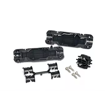 HellermannTyton 435-01652 Push-in Wire Connector, 3-Pole, Black, 0.5-2.5mm², 450V, 24A, Tool-free, EN 60998