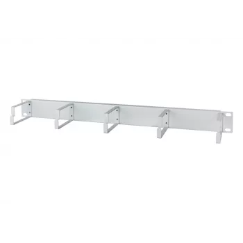 Panel pro správu kabelů METZ BTR 130894-03-03-E 19 inch 1U, hloubka 75mm, RAL 7035 světle šedý