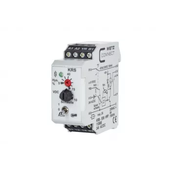 Výkonové relé METZ CONNECT 110666 bílé DPDT 24V DC 8A montáž na PCB