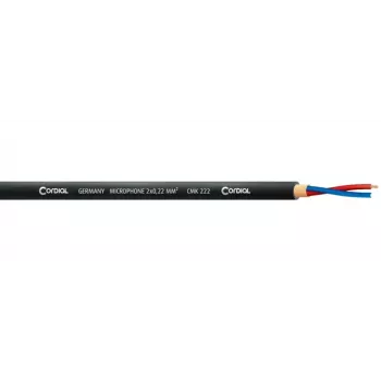 Cordial CPM 3 FM XLR Microphone Cable 3m Black 11037