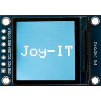 Joy-it 1.3 inch IPS TFT LCD Display Module 240x240 with SBC Mounting Bracket (SBC-LCD01)