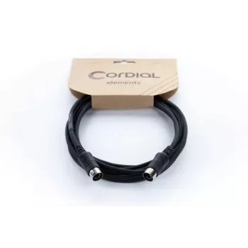 Cordial MIDI Connection Cable 1.5 m Black (14895)
