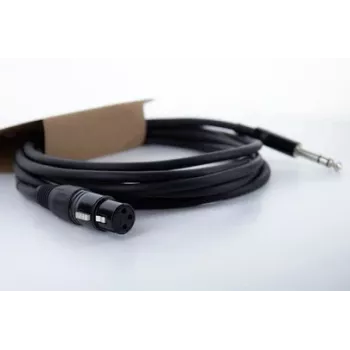 Cordial EM 3 FV XLR to 6.3mm TRS Jack Cable 3m Black 14822