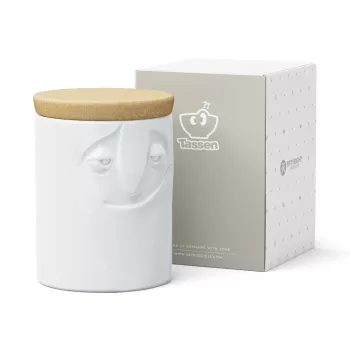 FIFTYEIGHT PRODUCTS Charmant Porcelain Storage Jar 1700 ml White
