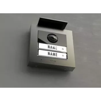 Videotelefon M-E MODERN-ELECTRONICS VDV-2020 A s RFID, kabelový, venkovní jednotka antracit (41267)