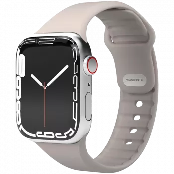 VONMÄHLEN Classic Band 2 for Apple Watch 40/41/42mm, Cream Full-Grain Leather Strap