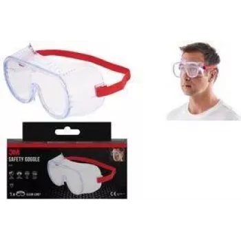 Ochranné brýle 3M Classic 4700 Full-Vision, čistá polykarbonátová čočka, přímé větrání, 1 pár 4700-1