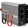 Měnič napětí Qoltec s modifikovanou sinusoidou 12V na 230V 3000W/6000W s USB, kompatibilní s LiFePO4 GEL AGM