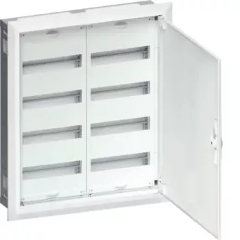 Podomítkový rozváděč HAGER FWU42S, 96 modulových jednotek, 4 řady, IP30, bílý
