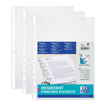 Dokumentový obal ELBA Standard DIN A4, PP, 0,09 mm, zrnitý, otevřený nahoře, europerforace, dokumentově bezpečný, neoslňující (71460)