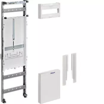 HAGER sada příslušenství pro elektroměrový rozvaděč ZU21A, 900mm, 1 pozice elektroměru, osazená, 3fázová, 63A