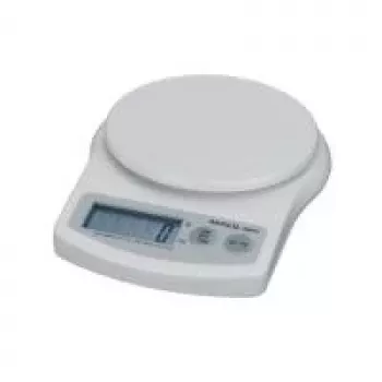 Digitální dopisní váha MAULalpha 5 kg, stříbrná, g/oz, ovládání jedním tlačítkem, na baterie 1645002