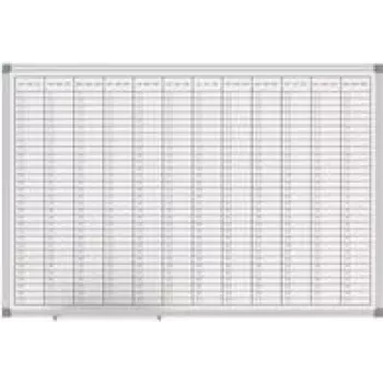 Bílá tabule s ročním plánovačem MAUL MAULstandard 60x90cm (6466384)