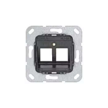 Nosný kroužek Gira 560400 pro Modular Jack 4, 2násobný, antracit