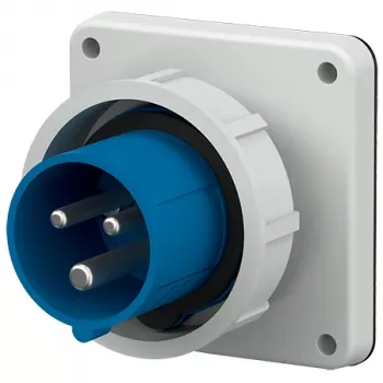 Vestavná zástrčka MENNEKES 826 16A 3pólová 6h 230V IP67 modrá