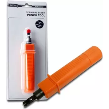 DIGITUS DN-94003 LSA Punch Down Tool for Krone & LSA Terminal Blocks, 22-26 AWG
