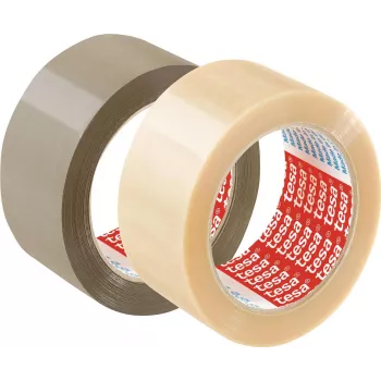 TESA ultra silná 66 m PVC transparentní balicí páska (57176)