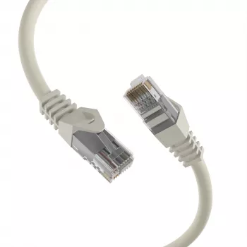 Patch kabel RJ45 EFB Elektronik Cat.5e U/UTP LSZH CCA AWG24/7 šedý 1 m K8110GR.1